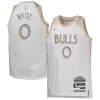 Coby White Chicago Bulls Chic Nike Youth 2024/25 Swingman Player Jersey City Edition White Must - Have for Jerseys Lovers