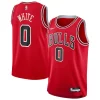 Coby White Chicago Bulls Youth Swingman Jersey Red Icon Edition Chic Must - Have for Jerseys Lovers