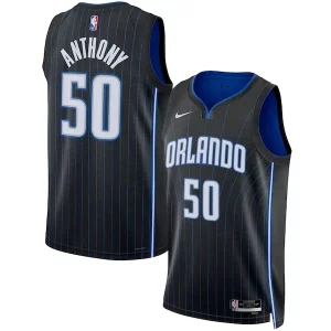 Cole Anthony Orlando Magic Nike Unisex Swingman Jersey Icon Eye - catching Edition Black/White Ideal for Collectors