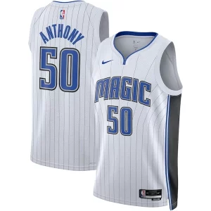 Cole Anthony Orlando Magic Nike Unisex Swingman Jersey Trendy Association Edition White/Black Great for Fans