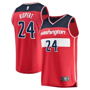 Corey Kispert Washington Wizards Youth Gorgeous Fast Break Replica Player Jersey Icon Edition Red Ideal for Collectors