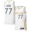 Dallas Mavericks Nike Swingman Player Jersey City Edition Trendy White Ideal for Collectors