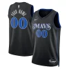 Dallas Mavericks Nike Unisex 2023/24 Custom Swingman Jersey Black Trendy City Edition Must - Have for Jerseys Lovers
