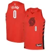 Damian Lillard Portland Trail Blazers Jordan Trendy Brand Youth Swingman Jersey Statement Edition Red Great for Fans