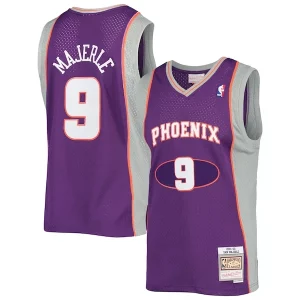 Dan Majerle Phoenix Suns 2001/02 Hardwood Trendy Classics Swingman Jersey Purple Must - Have for Jerseys Lovers