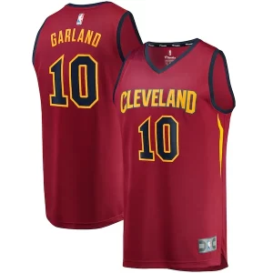 Darius Garland Cleveland Cavaliers Fabulous Youth Replica Fast Break Jersey Wine Icon Edition Perfect for Game Day