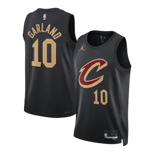 Darius Garland Cleveland Cavaliers Jordan Brand Eye - catching Unisex Swingman Jersey Statement Edition Black Great for Fans