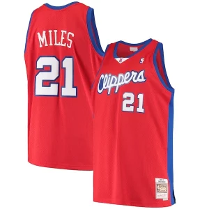 Darius Miles LA Trendy Clippers Hardwood Classics Swingman Jersey Red Great for Fans