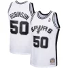 David Robinson San Antonio Stylish Spurs 1998/99 Hardwood Classics Swingman Jersey White Ideal for Collectors