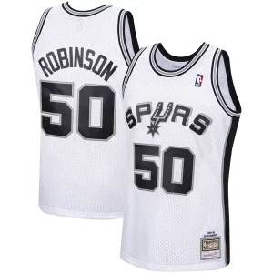 David Robinson San Antonio Stylish Spurs 1998/99 Hardwood Classics Swingman Jersey White Ideal for Collectors