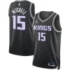 Davion Mitchell Sacramento Kings Jordan Brand Chic Unisex Swingman Jersey Statement Edition Black Great for Fans