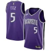 De'Aaron Fox Fabulous Sacramento Kings Nike Unisex 2024/25 Swingman Jersey Purple Classic Edition for Basketball Enthusiasts