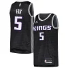 De'Aaron Fox Sacramento Kings Jordan Brand Swingman Player Jersey Statement Edition Stylish Black Ideal for Collectors