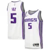 De'Aaron Fox Sacramento Kings Nike Swingman Fabulous Player Jersey Association Edition White Great for Fans