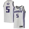 De'Aaron Fox Sacramento Kings Nike Swingman Player Jersey Association Edition White Stylish Ideal for Collectors