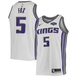 De'Aaron Fox Sacramento Kings Nike Swingman Player Jersey Association Edition White Stylish Ideal for Collectors