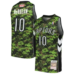 DeMar DeRozan Toronto Raptors 2011/12 Hardwood Classics Swingman Eye - catching Jersey Camo Ideal for Collectors