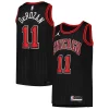 DeMar Premium DeRozan Chicago Bulls Jordan Brand Unisex Swingman Jersey Statement Edition Black Great for Fans