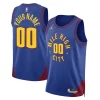 Denver Nuggets Jordan Brand Unisex 2022/23 Swingman Custom Jersey Unique Statement Edition Blue Perfect for Game Day