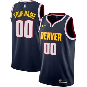 Denver Nuggets Nike 2022/23 Elegant Swingman Custom Jersey Icon Edition Navy for Basketball Enthusiasts