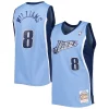 Deron Williams Utah Jazz 2001/02 Trendy Hardwood Classics Swingman Jersey Blue Great for Fans
