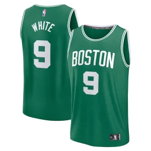 Derrick White Boston Celtics Fast Break Replica Player Jersey Icon Edition Chic Kelly Green Great for Fans