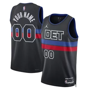 Detroit Pistons Jordan Brand Unisex 2022/23 Swingman Custom Jersey Statement Unique Edition Blue Great for Fans