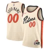 Detroit Pistons Nike Unisex 2024/25 Custom Swingman Jersey City Edition Unique White Perfect for Game Day