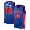 Detroit Pistons Nike Unisex Premium Swingman Custom Jersey Blue Icon Edition Ideal for Collectors