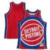 Detroit Pistons Stylish Hardwood Classics Blown Out Fashion Jersey Red Perfect for Game Day