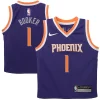 Devin Booker Phoenix Suns Nike Preschool Unique Replica Jersey Purple Icon Edition Must - Have for Jerseys Lovers