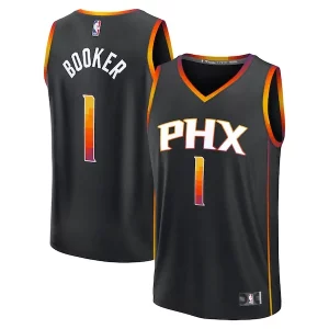 Devin Booker Phoenix Suns Fast Break Replica Player Jersey Statement Edition Black Premium Perfect for Game Day