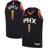 Devin Booker Phoenix Suns Jordan Brand Youth Swingman Jersey Gorgeous Statement Edition Black Perfect for Game Day