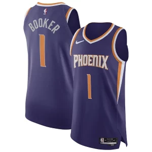 Devin Booker Phoenix Suns Nike Authentic Jersey Association Premium Edition Purple Great for Fans