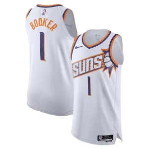 Devin Booker Phoenix Suns Nike Authentic Jersey Premium Association Edition White Great for Fans