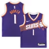 Devin Booker Phoenix Suns Nike Preschool Eye - catching Swingman Player Jersey Icon Edition Purple for Basketball Enthusiasts