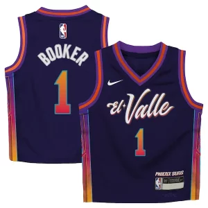 Devin Booker Phoenix Suns Nike Toddler Fabulous Swingman Replica Jersey City Edition Purple Perfect for Game Day