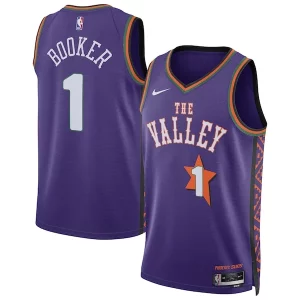 Devin Booker Phoenix Suns Nike Unisex Gorgeous 2024/25 Swingman Player Jersey City Edition Purple Perfect for Game Day