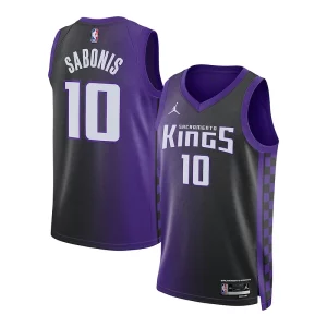 Domantas Sabonis Sacramento Kings Jordan Brand Unisex Swingman Jersey Stylish Statement Edition Purple for Basketball Enthusiasts