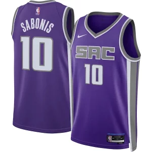 Domantas Sabonis Sacramento Kings Nike Unisex Swingman Jersey Icon Fabulous Edition Purple Perfect for Game Day