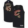 Donovan Mitchell Cleveland Cavaliers Jordan Brand Youth Swingman Jersey Statement Black Stylish for Basketball Enthusiasts