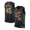Donovan Mitchell Cleveland Cavaliers Jordan Stylish Brand Unisex Swingman Jersey Statement Edition Black Great for Fans