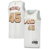 Donovan Mitchell Cleveland Cavaliers Nike Swingman Chic Player Jersey City Edition White Ideal for Collectors