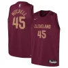 Donovan Mitchell Cleveland Cavaliers Nike Youth Swingman Jersey Eye - catching Icon Edition Wine for Basketball Enthusiasts