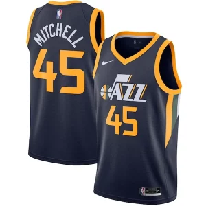 Donovan Mitchell Utah Jazz Nike 2020/21 Swingman Jersey Navy Stylish Icon Edition Ideal for Collectors
