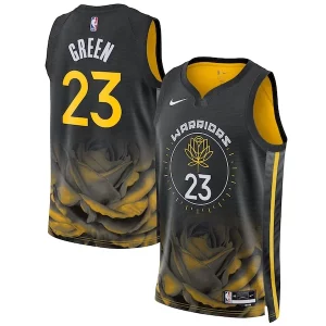Draymond Green Golden State Warriors Nike Unisex 2022/23 Swingman Jersey City Premium Edition Black Great for Fans