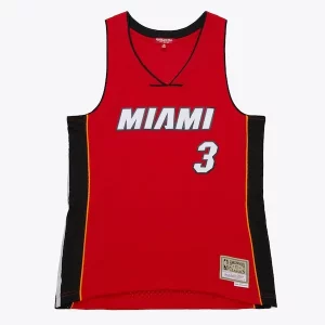 Dwyane Wade Miami Heat Women's 2005/06 Hardwood Classics Swingman Stylish Jersey Red Perfect for Game Day