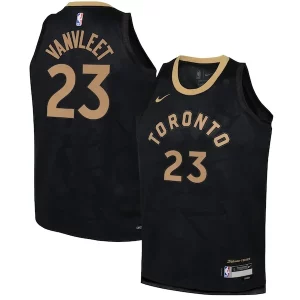 Fred VanVleet Gorgeous Toronto Raptors Nike Youth 2022/23 Swingman Jersey City Edition Black for Basketball Enthusiasts