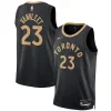 Fred VanVleet Toronto Raptors Nike Unisex Elegant 2022/23 Swingman Jersey City Edition Black Must - Have for Jerseys Lovers
