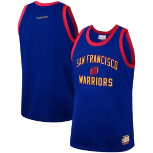 Golden State Warriors Hardwood Classics Premium Team Heritage Fashion Jersey Royal Ideal for Collectors